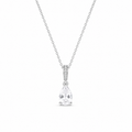 Pear Cut Zirkon Kolye